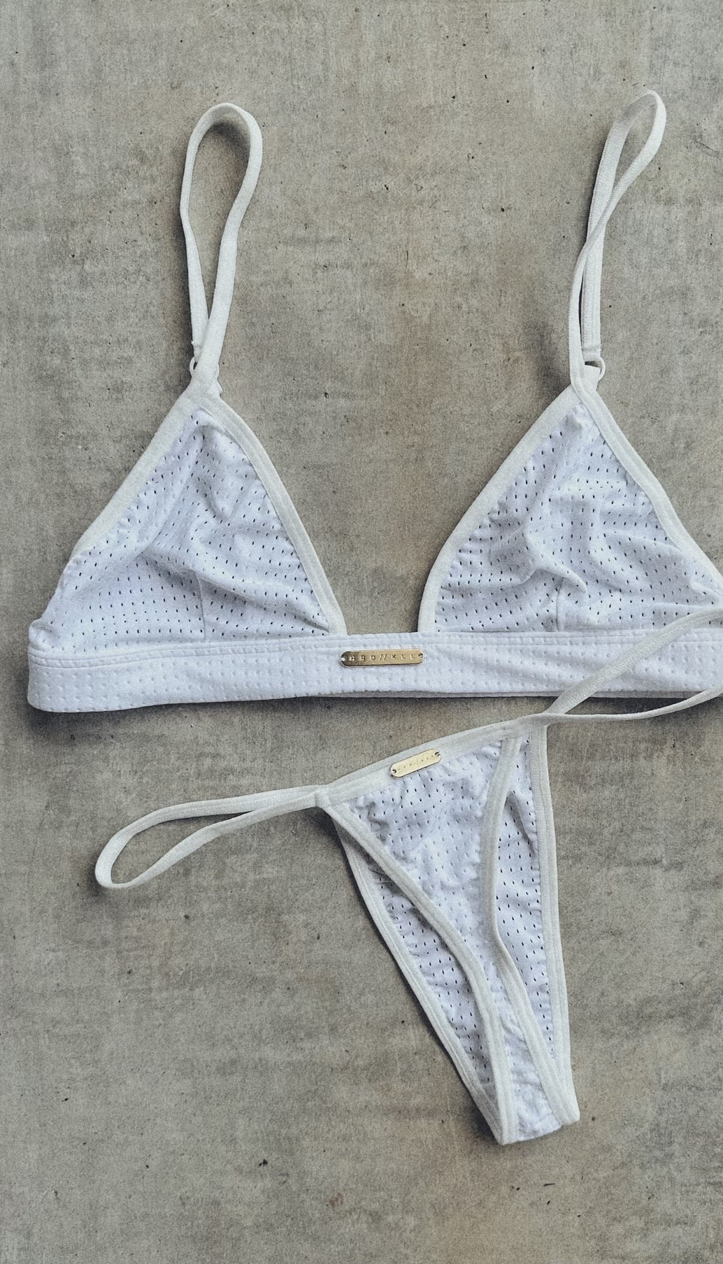 Bralette : White